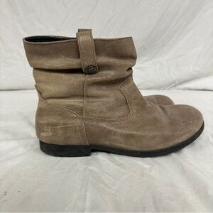 Birkenstock Sarnia Leather Ankle Boots - Size 40